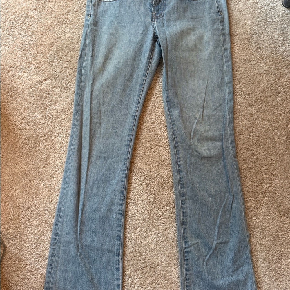 Seven 7 Light Blue Bootcut Vintage Jeans-27